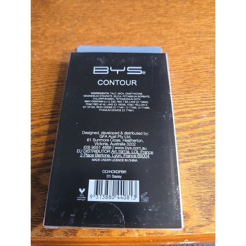 BYS‎ Contour Trio Contour Palette 01 Sassy